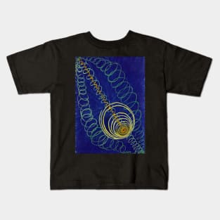 High Resolution Hilma af Klint Primordial Chaos No 16 Group I 1906 Kids T-Shirt